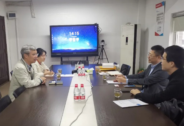 【走访校友】机控学院党委书记苏志俭一行走访校友企业——杭州锐冠科技有限公司